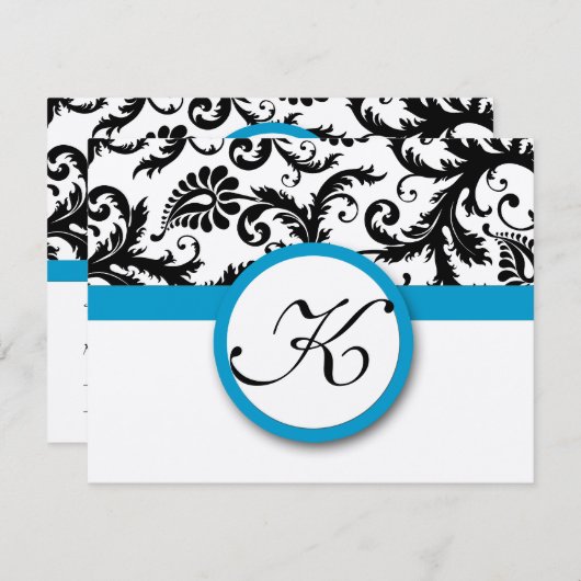 RSVP-Karten - Erforderliche 5 x 7 große Einflüsse RSVP Karte (Vorne/Hinten)