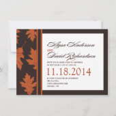 RSVP-Karten fallen Einladung (Vorderseite)