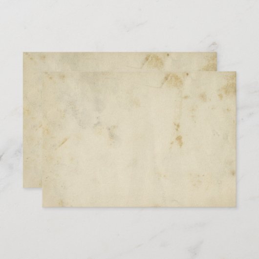 RSVP-Karten für antikes, unbedrucktes Papier RSVP Karte (Vorne/Hinten)