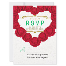 RSVP-Karten für Hochzeiten