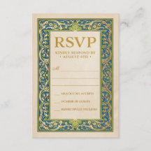 RSVP-Karten für Hochzeiten | Illuminierte Gartensa