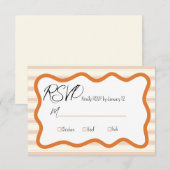 RSVP-Karten für Hochzeiten RSVP Karte (Vorne/Hinten)