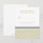 RSVP-Karten für Hochzeiten RSVP Karte (Vorne/Hinten)