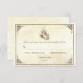 RSVP-Karten für Hochzeiten von Alicen im Wunderlan RSVP Karte (Vorne/Hinten)