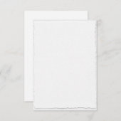 RSVP-Karten für klassische Imitate-Deckenrandkarte RSVP Karte (Vorne/Hinten)