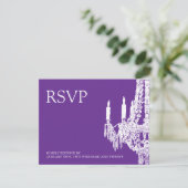 RSVP-Karten für Kronier RSVP Karte (Stehend Vorderseite)