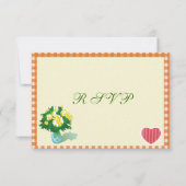 RSVP-Karten im Länderformat Einladung (Rückseite)