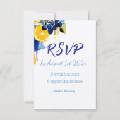 RSVP Karten "La Dolce Vita" (Vorderseite)