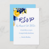 RSVP Karten "La Dolce Vita" (Vorne/Hinten)