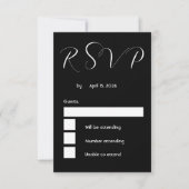 RSVP-Karten RSVP Karte (Vorderseite)
