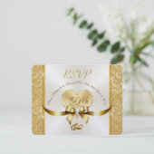 RSVP-Karten zum 50-jährigen Jubiläum der Sonderbes Einladung (Stehend Vorderseite)