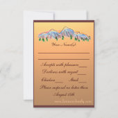 RSVP-Karten zum Thema Herbsthochzeit RSVP Karte (Vorderseite)