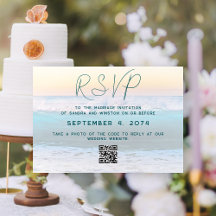 RSVP Online-QR-Code für Hochzeiten