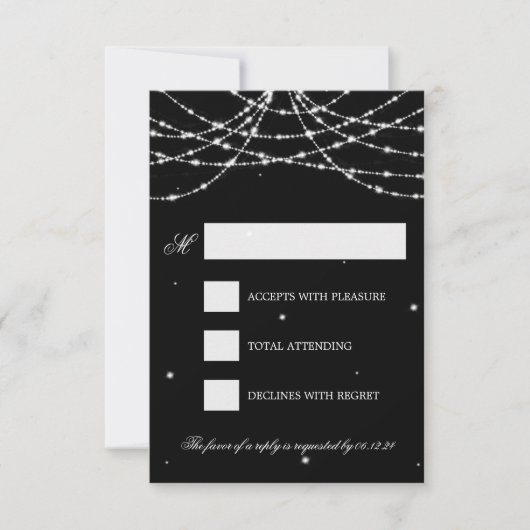 RSVP Sparkling String Black (Vorderseite)