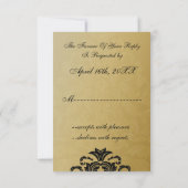 RSVP Standard 3,5 x 5 Karte (Rückseite)