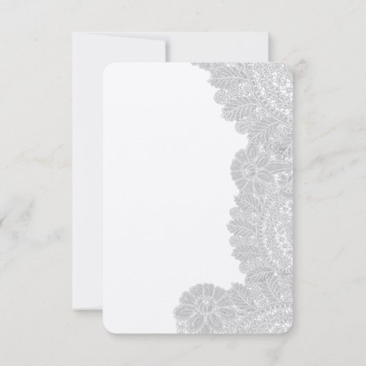 RSVP Vintag Lace Wedding (Rückseite)