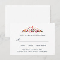 RSVP - WAHL DER russischen Folk Art WEDING