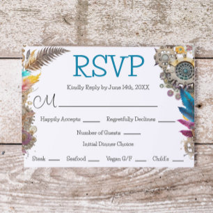 RSVP zu Steampunk-Themen Einladung