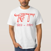-RT- 20 anos T-Shirt (Vorderseite)