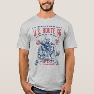 RT 66 Centennial Tee - Vintage Moto