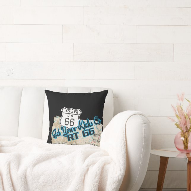 rt 66 get your kicks pillow 26 kissen (Liege)