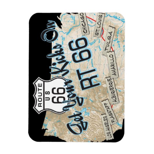 RT 66-Magnet Magnet (Vertikal)