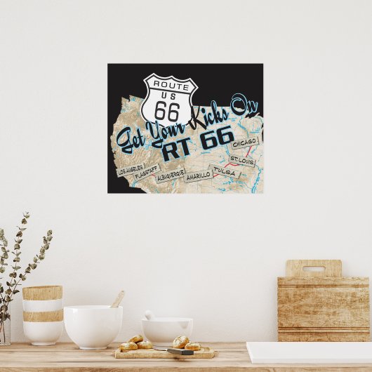 RT 66 Poster (Küche)