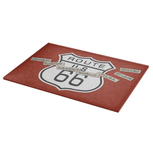 Rt 66 Schnittbrett 2020 Schneidebrett (Ecke)