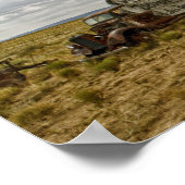 RT 66 Wüste Arizona Poster (Ecke)