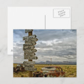 RT 66 Wüste Arizona Postkarte (Vorne/Hinten)