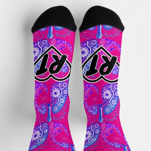 RT at heart Socken (Oben)