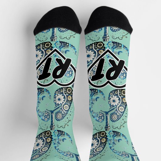 RT at heart Socken (Oben)