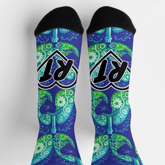 RT at heart Socken (Oben)