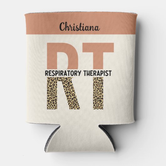 RT-Geschenk für den Atemtherapeuten Dosenkühler (Vorderseite)