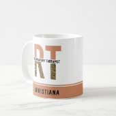 RT-Geschenk für den Atemtherapeuten Kaffeetasse (Vorderseite Links)