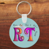 RT Geschenke "Gag Em to I get There" Schlüsselanhänger (Vorderseite)