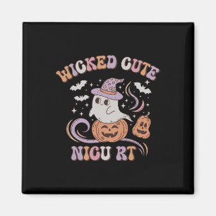 Rt Halloween Ghost Spooky Atemtherapeut Pe Magnet