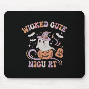 Rt Halloween Ghost Spooky Atemtherapeut Pe Mousepad