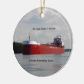 Rt. Hon Paul J. Martin-Ornament Keramikornament (Links)
