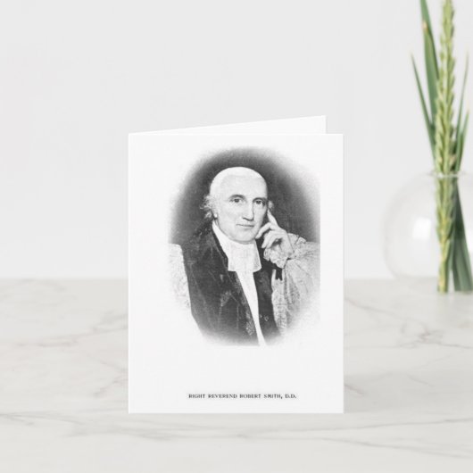Rt. Rev. Robert Smith Karte (Vorderseite)
