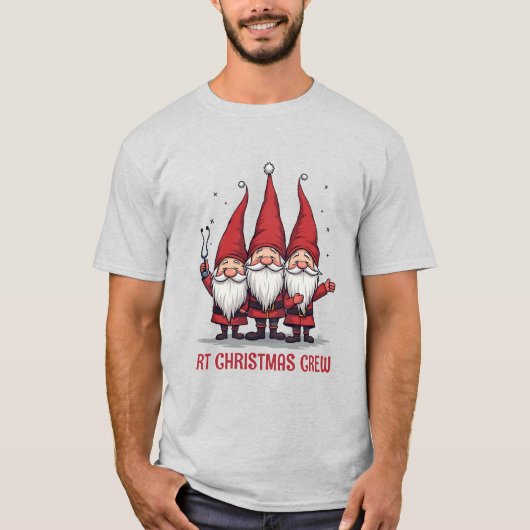 RT Weihnachts-Crew T-Shirt (Vorderseite)