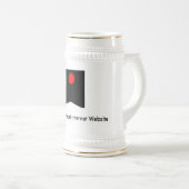 RTARL Bier Stein Bierglas (VorderseiteRechts)