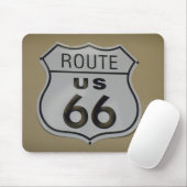 Rte 66 Unterschrift Mousepad (Mit Mouse)