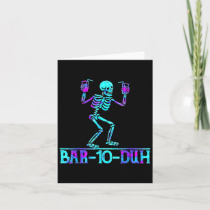 Rtender Halloween R 10 Duh Skeleton Drinking Costu Karte