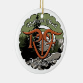 RTF-Logo und Mission-Erklärung Keramik Ornament (Rechts)
