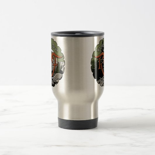 Rtf-Logoreise-Tasse Reisebecher (Mittel)