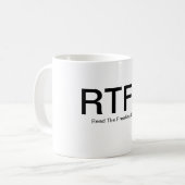 RTFC Tasse (Vorderseite Links)