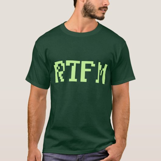 RTFM-Jahr-Aussenseiter T-Shirt (Vorderseite)