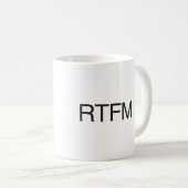 RTFM KAFFEETASSE (VorderseiteRechts)