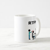 RTFM KAFFEETASSE (VorderseiteRechts)